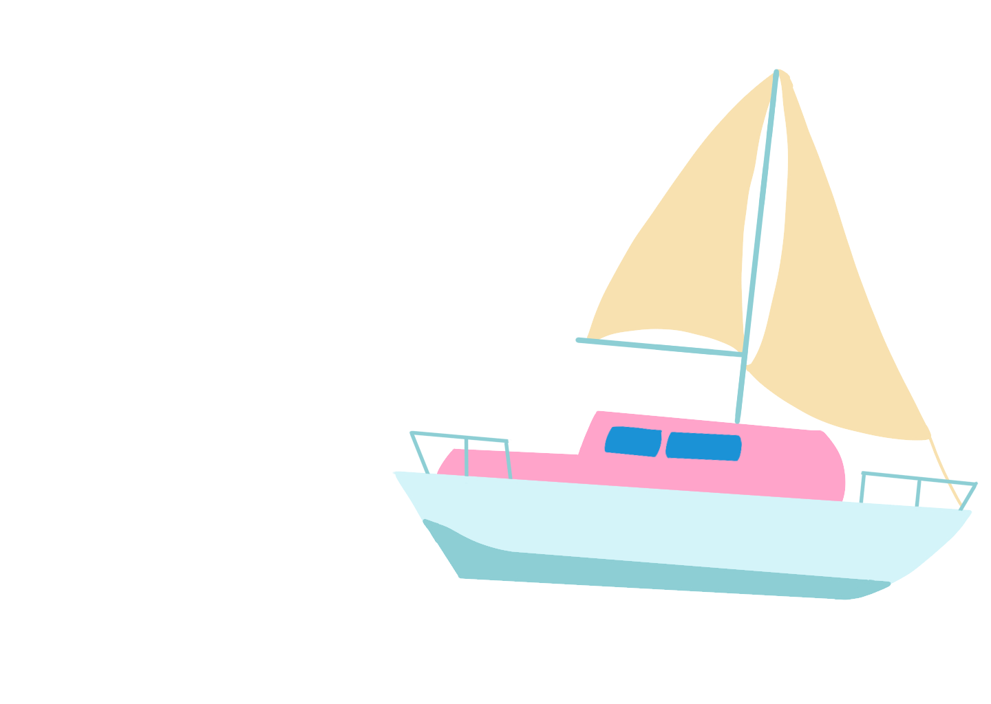 sailboat illustration